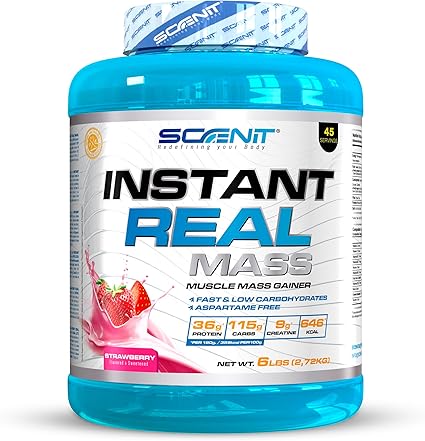 Instant Real Mass -Scenit Nutrition | 2,72 kg