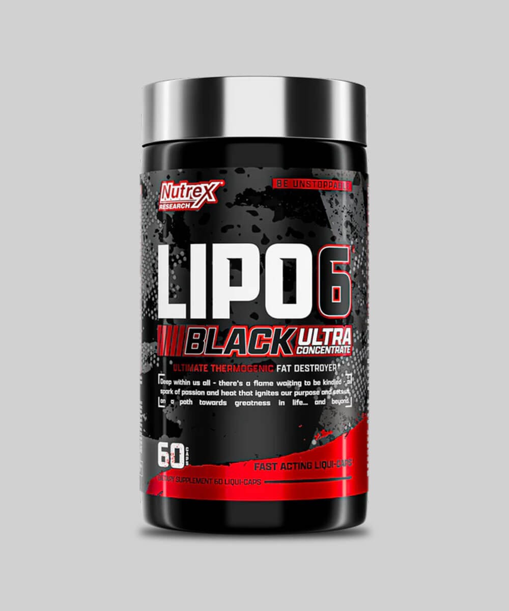 LIPO-6 BLACK - Brûleur de graisse | 60 capsules