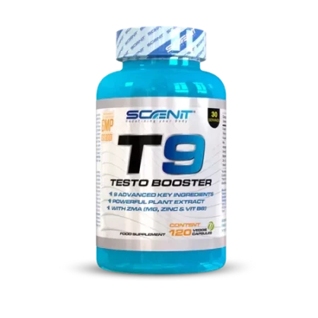 T9 TESTO BOOSTER - Scenit Nutrition | 120 CAPS