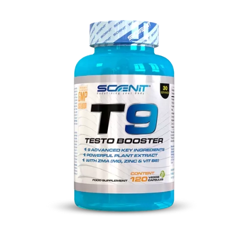 T9 TESTO BOOSTER - Scenit Nutrition | 120 CAPS