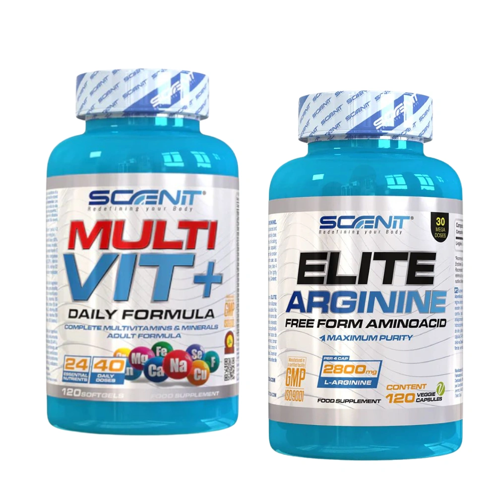 Pack Elite Arginine & Multi Vit+ |120 caps