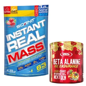 Pack Instant Real Mass 3.8 KG & Beta Alanine 300 G
