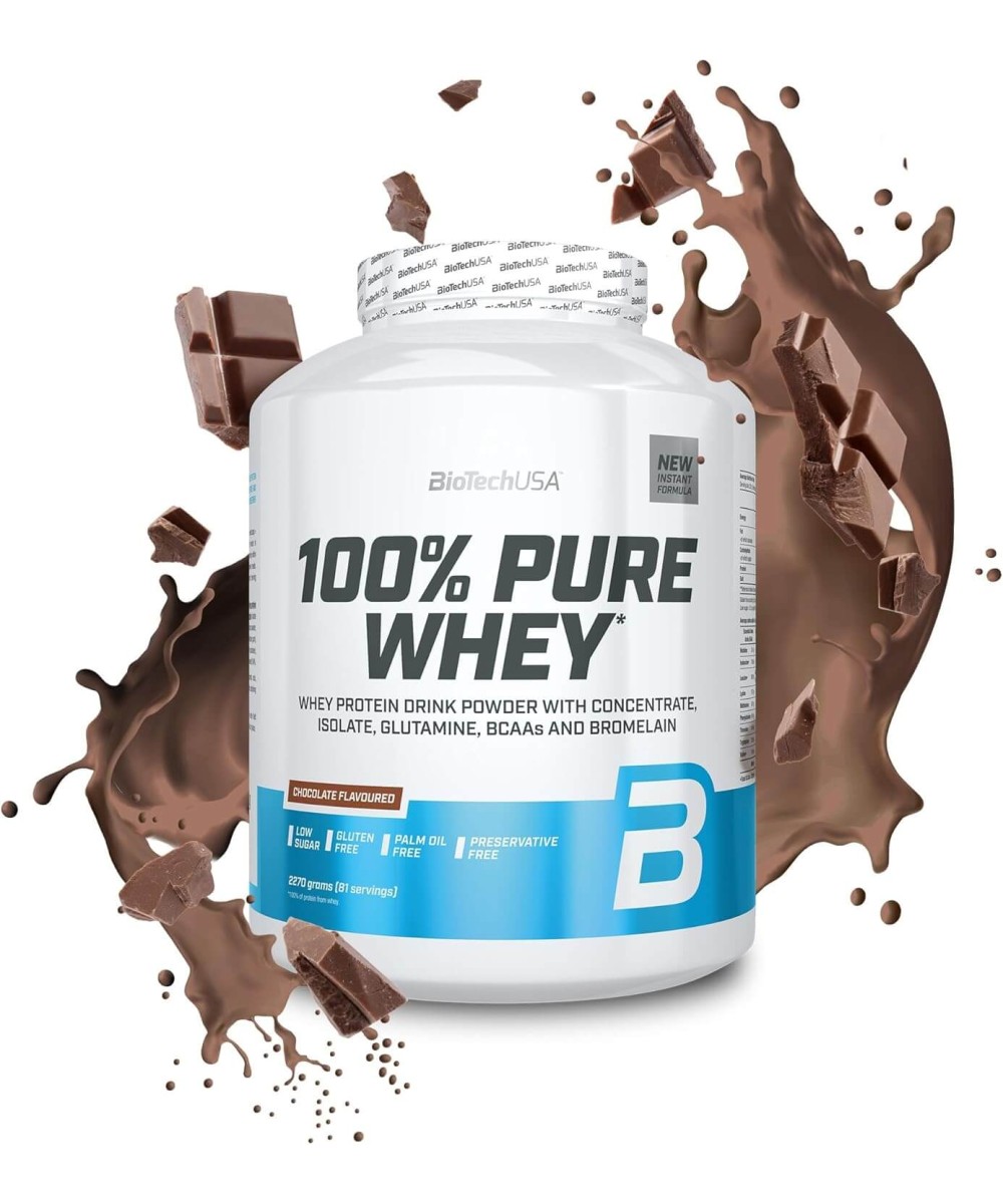 100% Pure Whey - Biotech USA | 2.270 kg