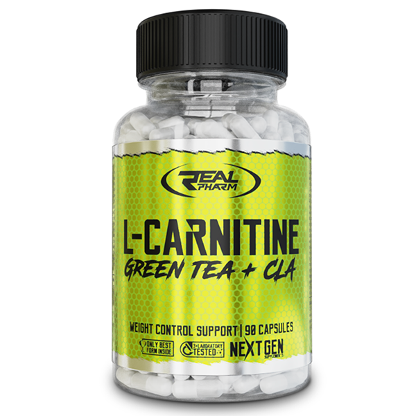 L-carnitine Green Tea + CLA - Real Pharm | 90caps