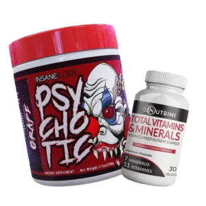 Pack : Psychotic & Total Vitamins & Minerals 30 capsules